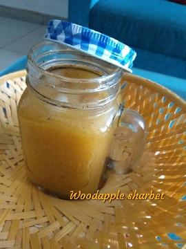 Wood apple sharbet